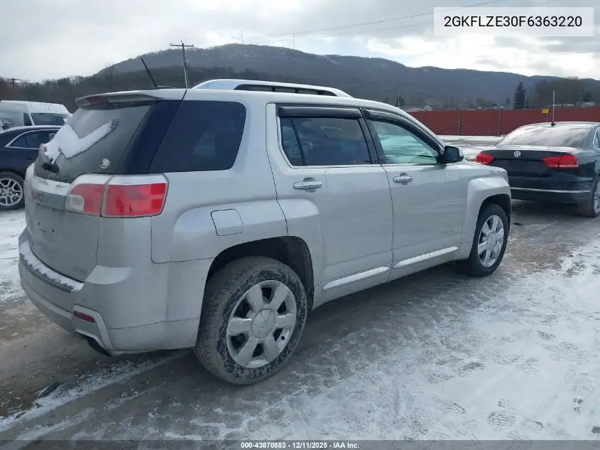 2GKFLZE30F6363220 2015 GMC Terrain Denali