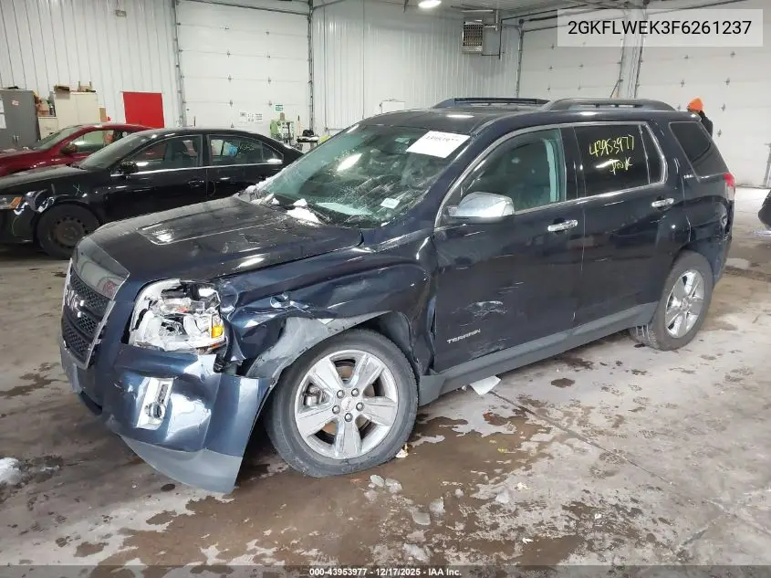 2GKFLWEK3F6261237 2015 GMC Terrain Sle-2