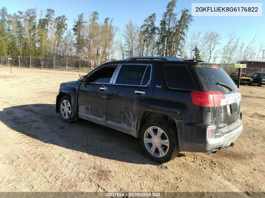 2GKFLUEK8G6176822 2016 GMC Terrain Slt