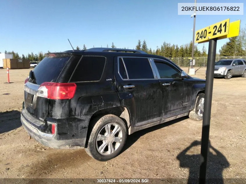 2GKFLUEK8G6176822 2016 GMC Terrain Slt