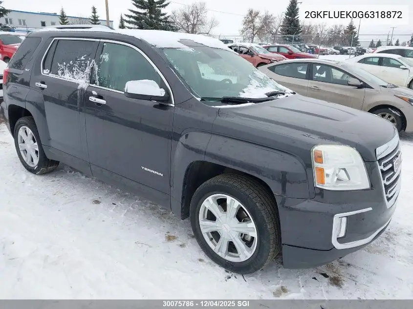 2GKFLUEK0G6318872 2016 GMC Terrain Slt