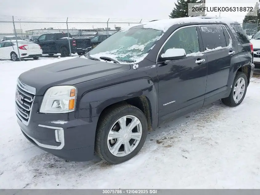 2GKFLUEK0G6318872 2016 GMC Terrain Slt