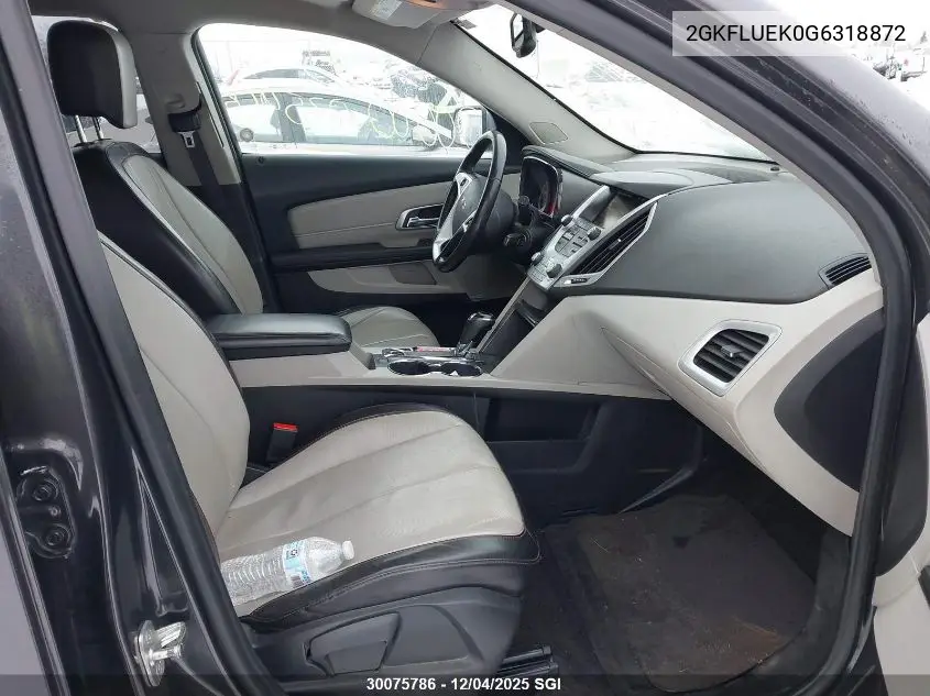 2GKFLUEK0G6318872 2016 GMC Terrain Slt