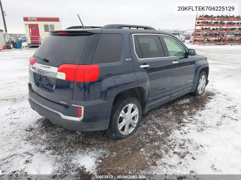 2GKFLTEK7G6225129 2016 GMC Terrain Sle