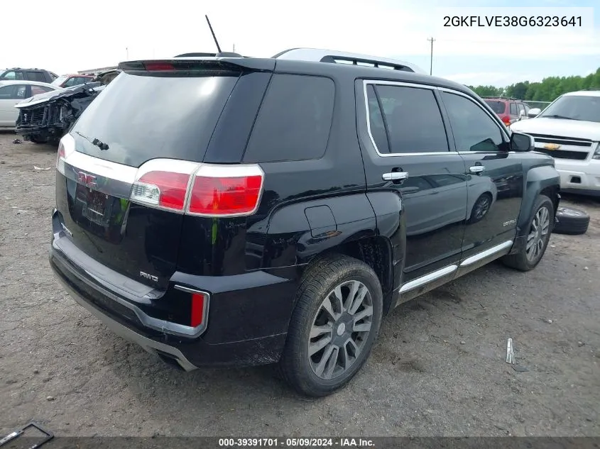 2GKFLVE38G6323641 2016 GMC Terrain Denali