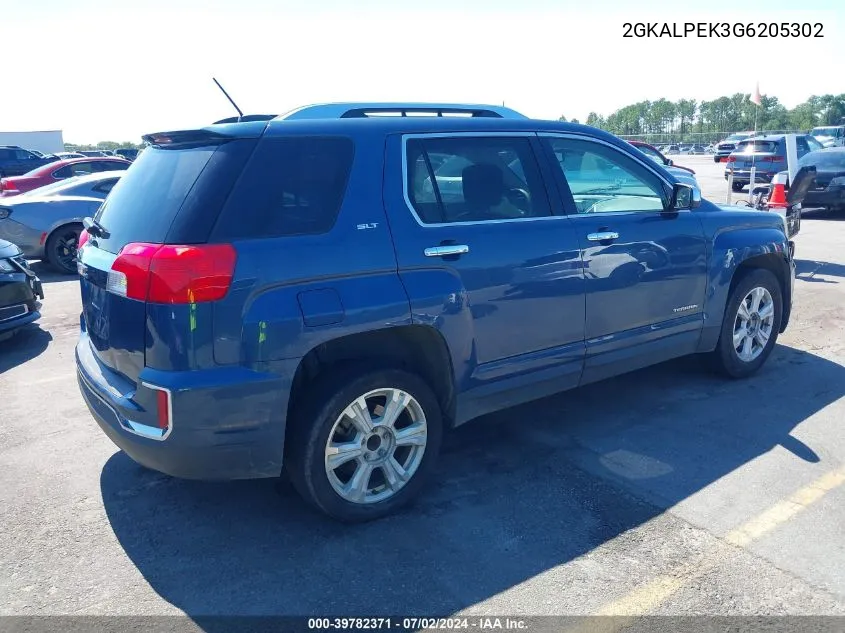 2GKALPEK3G6205302 2016 GMC Terrain Slt