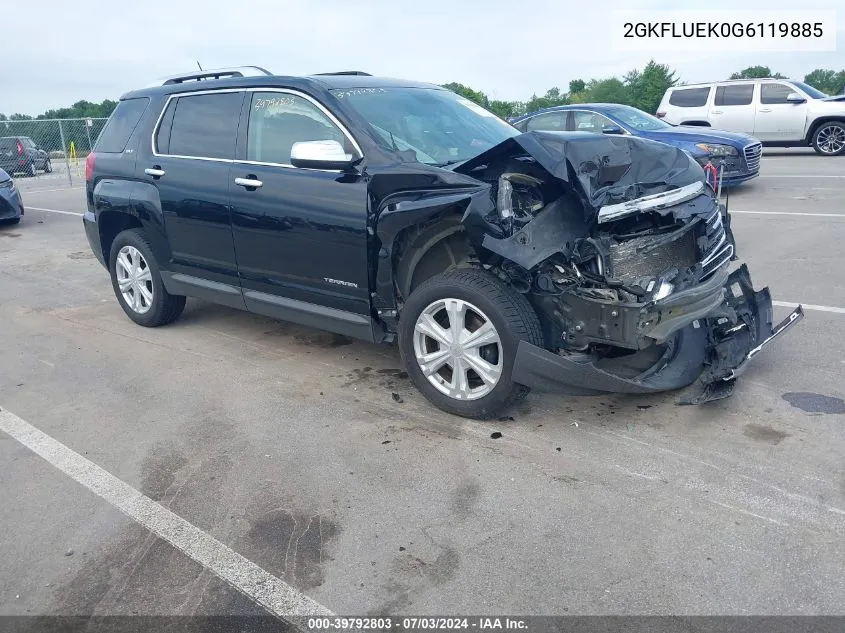 2GKFLUEK0G6119885 2016 GMC Terrain Slt