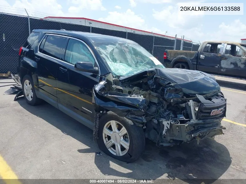 2GKALMEK6G6133588 2016 GMC Terrain Sle-1