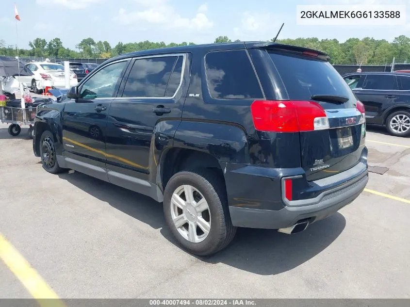 2GKALMEK6G6133588 2016 GMC Terrain Sle-1