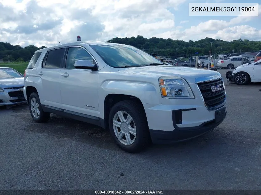 2GKALMEK5G6119004 2016 GMC Terrain Sle-1