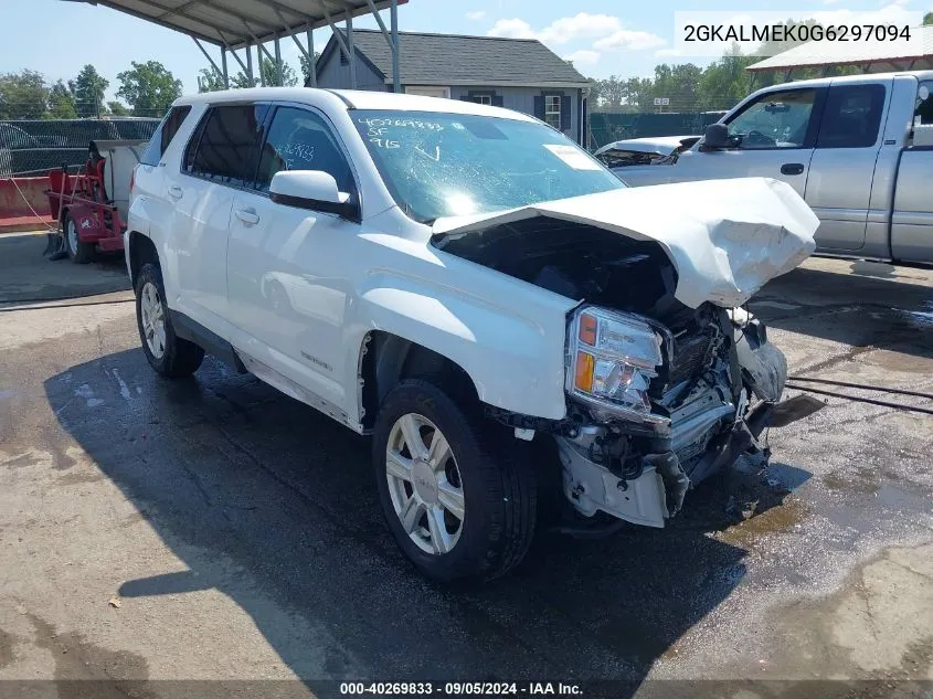 2016 GMC Terrain Sle-1 VIN: 2GKALMEK0G6297094 Lot: 40269833