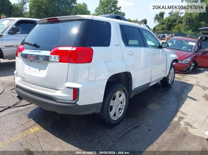 2016 GMC Terrain Sle-1 VIN: 2GKALMEK0G6297094 Lot: 40269833