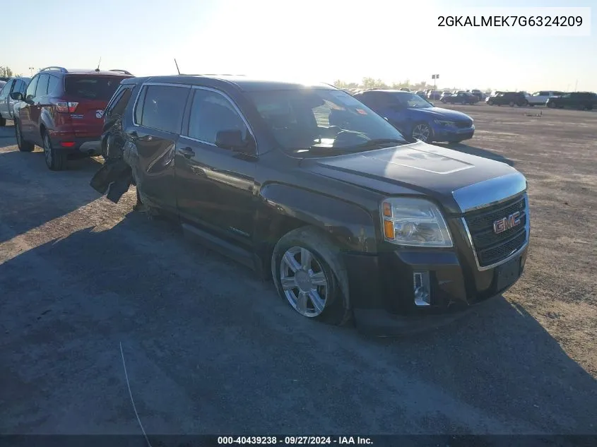 2GKALMEK7G6324209 2016 GMC Terrain Sle-1