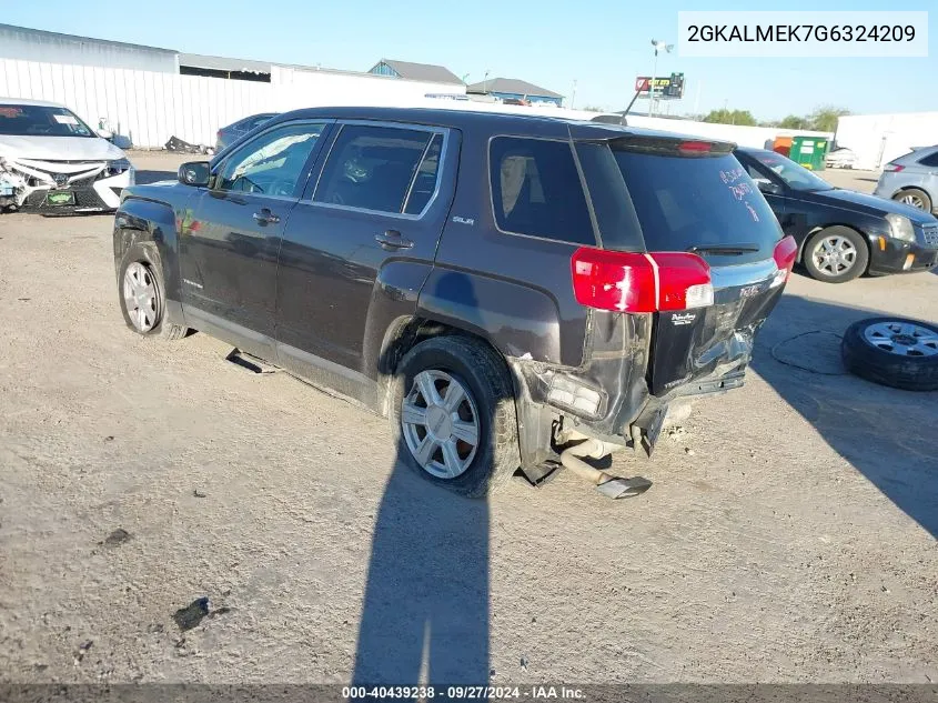 2GKALMEK7G6324209 2016 GMC Terrain Sle-1