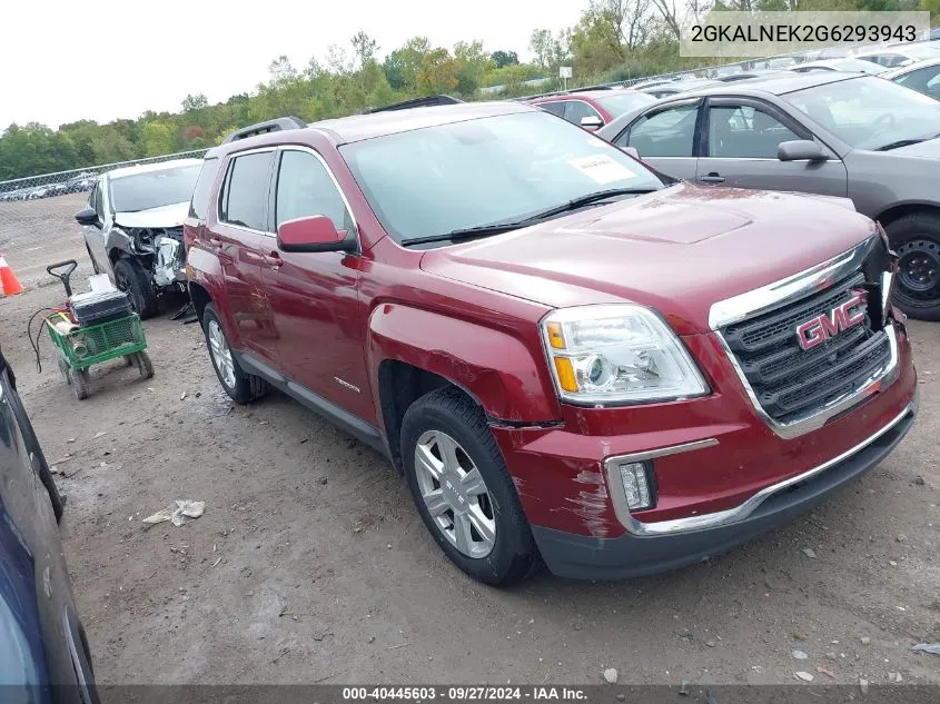 2016 GMC Terrain Sle-2 VIN: 2GKALNEK2G6293943 Lot: 40445603