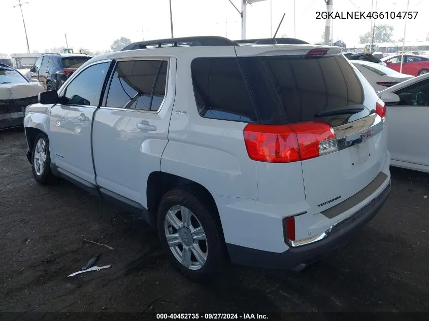 2GKALNEK4G6104757 2016 GMC Terrain Sle-2