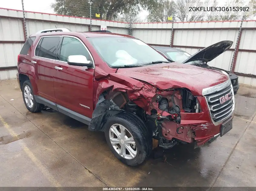 2GKFLUEK3G6153982 2016 GMC Terrain Slt