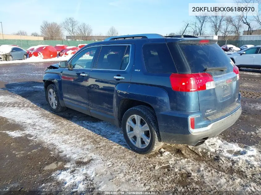 2GKFLUEKXG6180970 2016 GMC Terrain Slt
