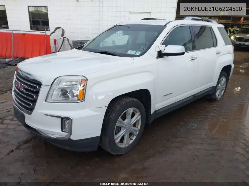 2GKFLUE31G6224590 2016 GMC Terrain Slt