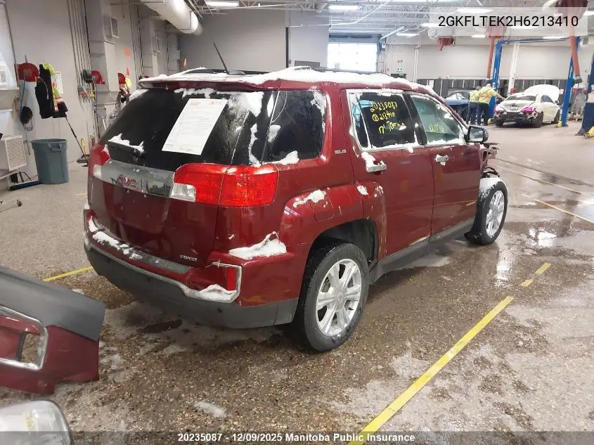 2GKFLTEK2H6213410 2017 GMC Terrain Sle