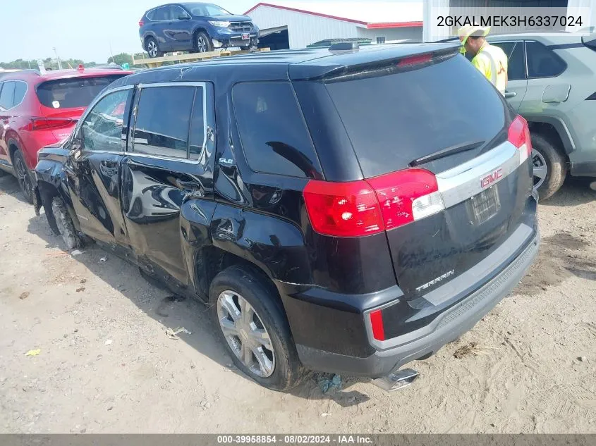 2GKALMEK3H6337024 2017 GMC Terrain Sle-1