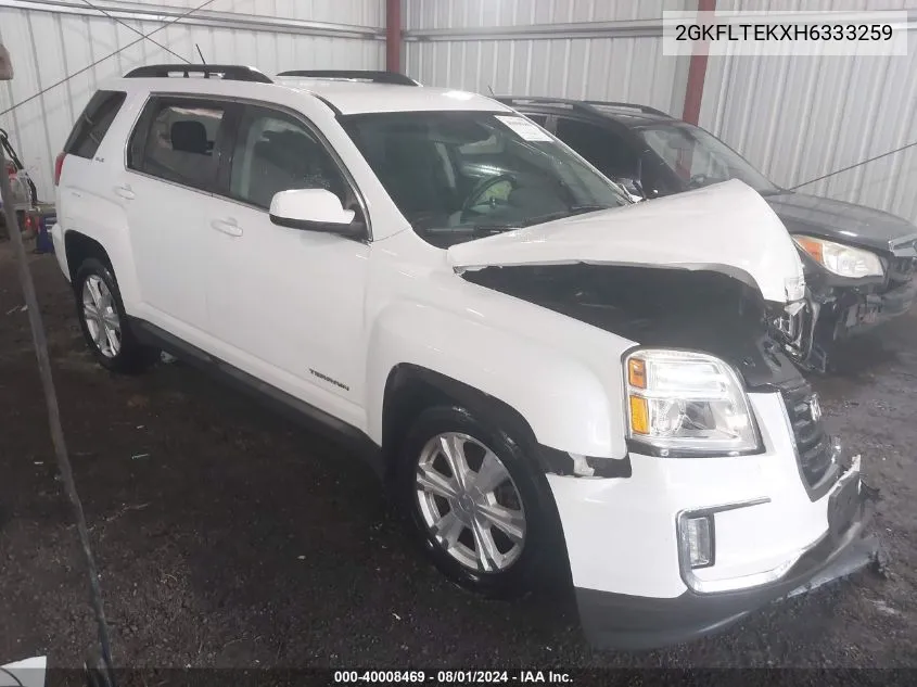 2017 GMC Terrain Sle-2 VIN: 2GKFLTEKXH6333259 Lot: 40008469