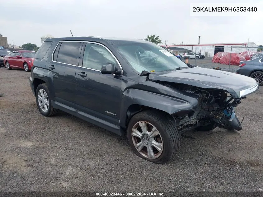 2GKALMEK9H6353440 2017 GMC Terrain Sle-1