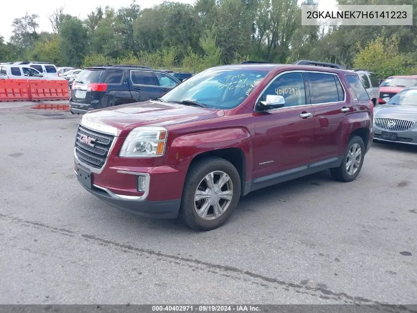 2017 GMC Terrain Sle-2 VIN: 2GKALNEK7H6141223 Lot: 40402971