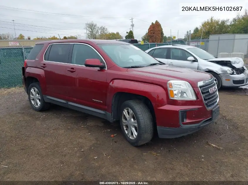 2GKALMEK5H6102687 2017 GMC Terrain Sle-1
