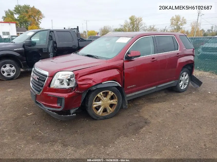 2GKALMEK5H6102687 2017 GMC Terrain Sle-1