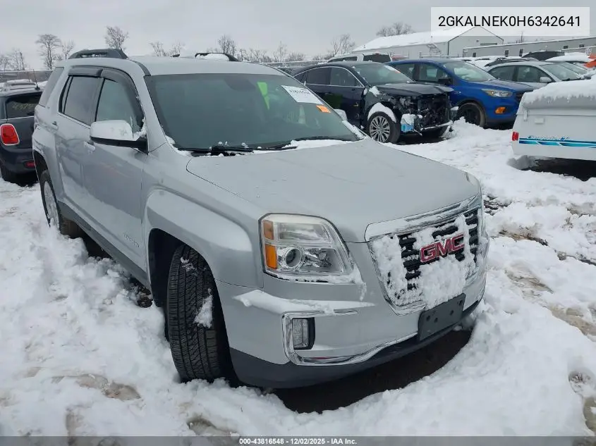 2GKALNEK0H6342641 2017 GMC Terrain Sle-2