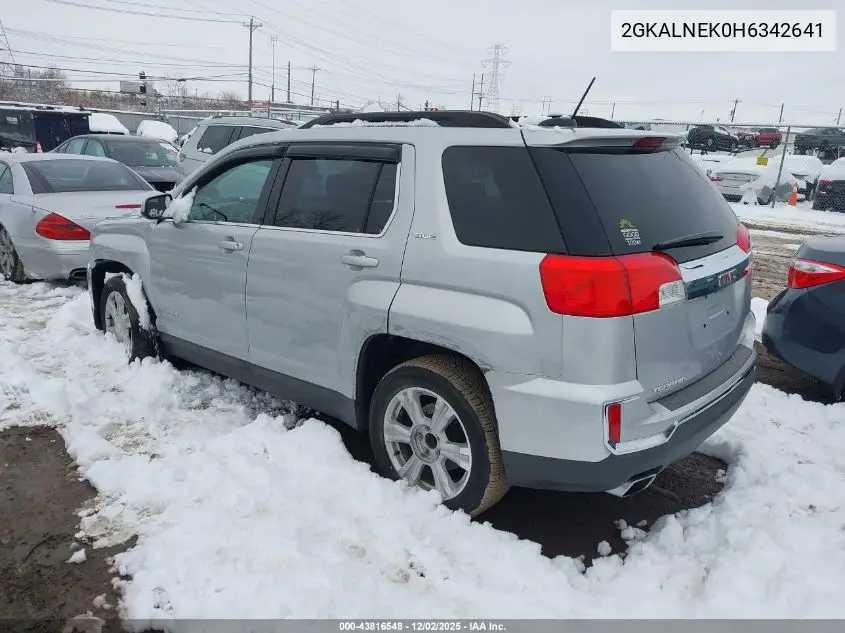 2GKALNEK0H6342641 2017 GMC Terrain Sle-2