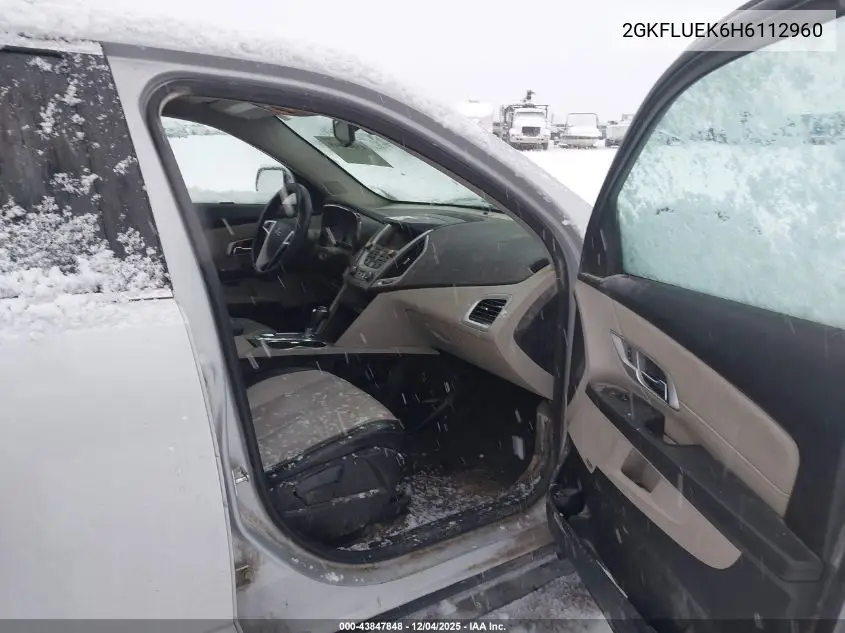 2GKFLUEK6H6112960 2017 GMC Terrain Slt