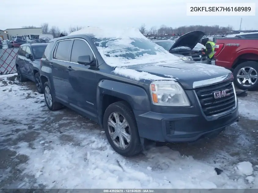 2GKFLSEK7H6168989 2017 GMC Terrain Sle-1