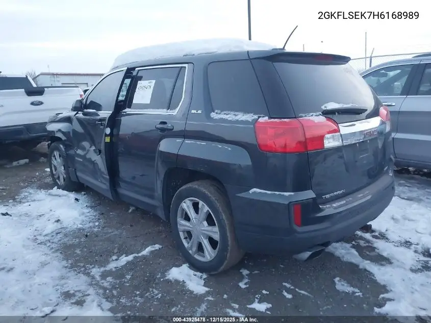 2GKFLSEK7H6168989 2017 GMC Terrain Sle-1