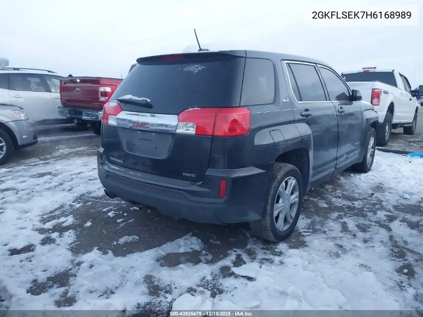 2GKFLSEK7H6168989 2017 GMC Terrain Sle-1