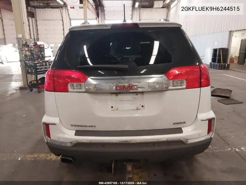2GKFLUEK9H6244515 2017 GMC Terrain Slt