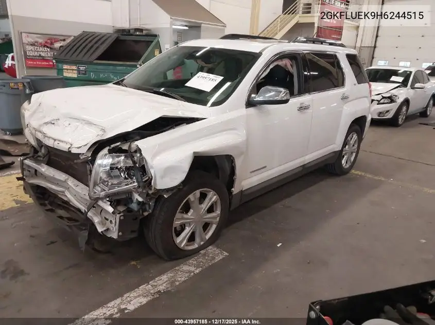 2GKFLUEK9H6244515 2017 GMC Terrain Slt
