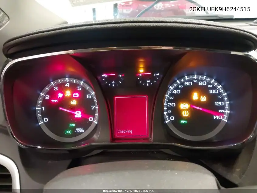 2GKFLUEK9H6244515 2017 GMC Terrain Slt