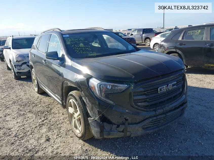 3GKALTEX8JL323742 2018 GMC Terrain