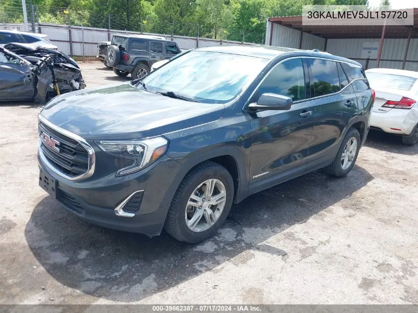 2018 GMC Terrain Sle VIN: 3GKALMEV5JL157720 Lot: 39862387