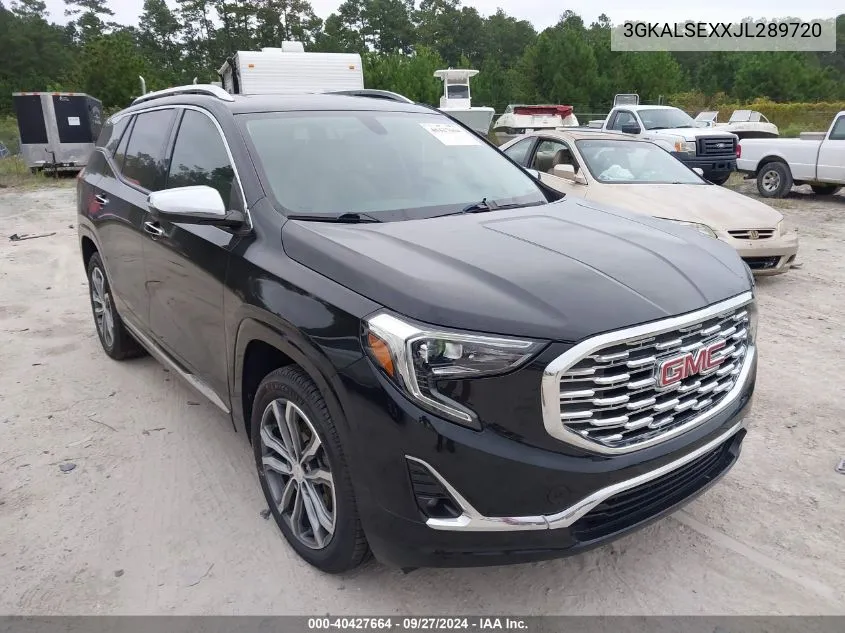 3GKALSEXXJL289720 2018 GMC Terrain Denali