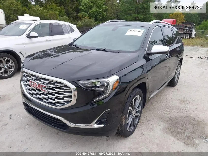 2018 GMC Terrain Denali VIN: 3GKALSEXXJL289720 Lot: 40427664