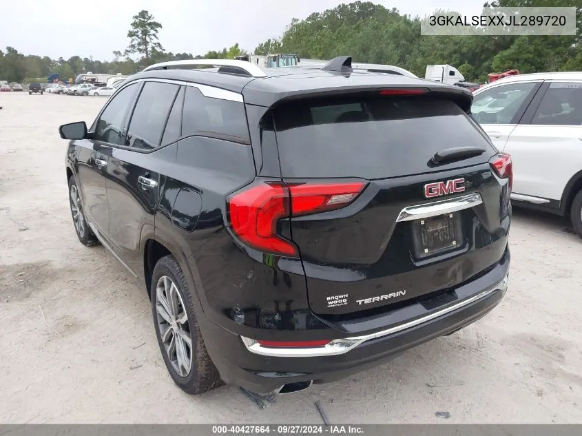 3GKALSEXXJL289720 2018 GMC Terrain Denali