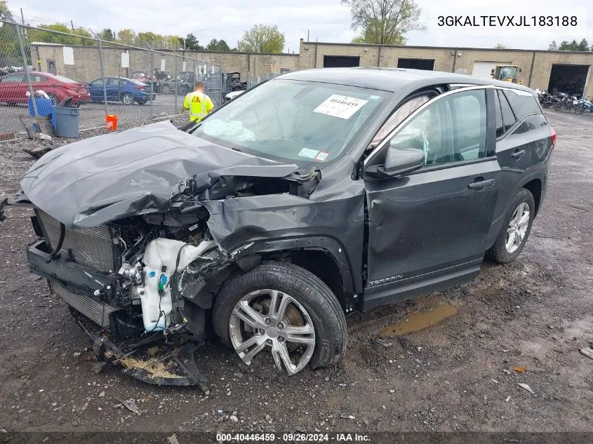 2018 GMC Terrain Sle VIN: 3GKALTEVXJL183188 Lot: 40446459