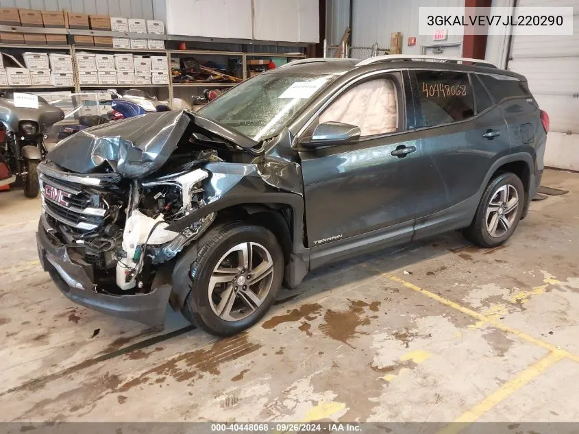 3GKALVEV7JL220290 2018 GMC Terrain Slt