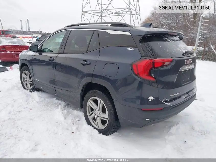 3GKALMEV1JL319150 2018 GMC Terrain Sle