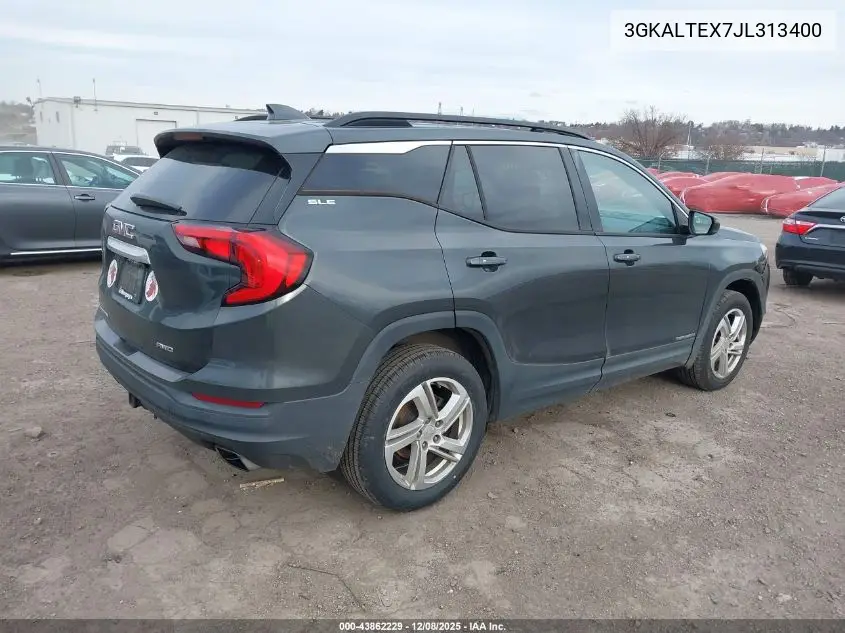3GKALTEX7JL313400 2018 GMC Terrain Sle