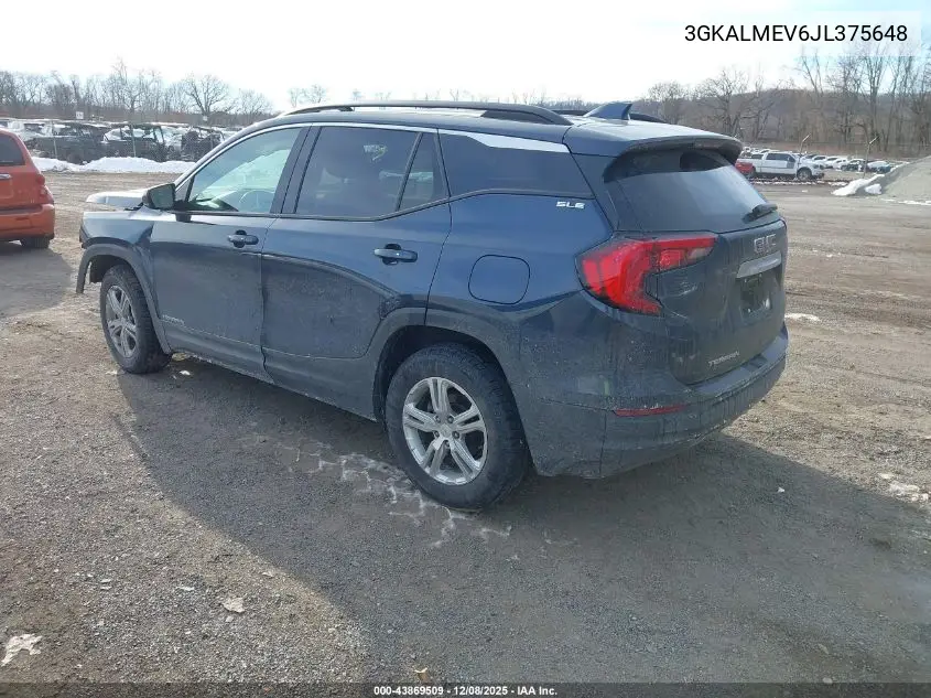 3GKALMEV6JL375648 2018 GMC Terrain Sle