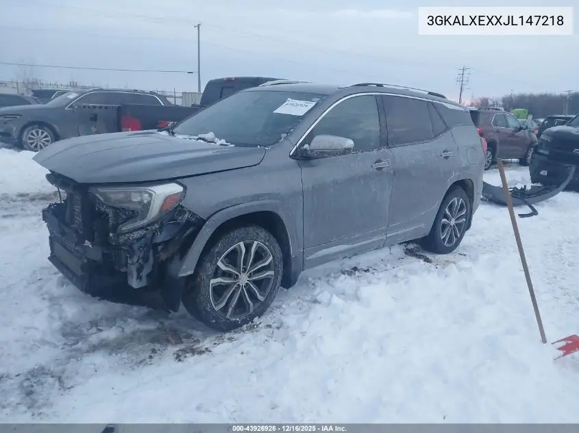 3GKALXEXXJL147218 2018 GMC Terrain Denali